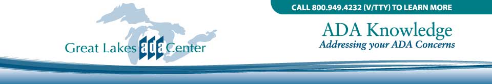 Great Lakes ADA Center Logo